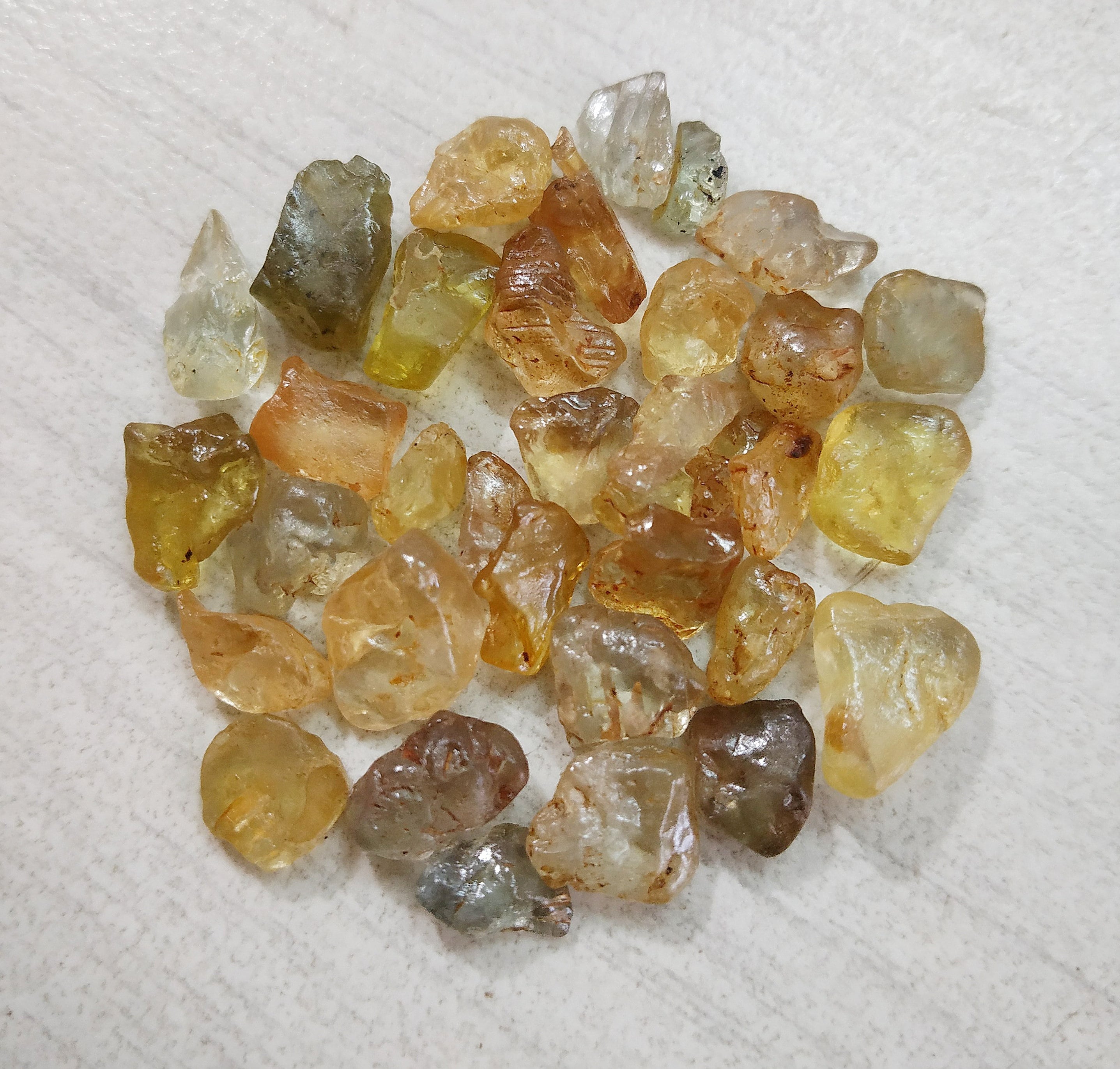 Yellow Sapphire Rough Gemstone 5Ct Lot Price Loose Gemstone Etsy