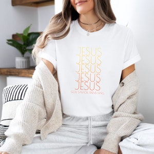 Christian Shirts Jesus Bible Verse Christian Apparel Christian Gift Jesus T-Shirt Religious Gifts Jesus is King