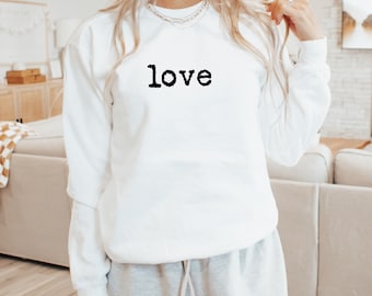 Sweat-shirt Love Christian, vêtements religieux de versets de la Bible