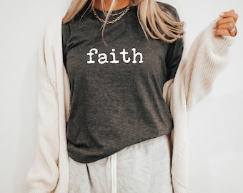 Glaube Shirt, Bibel Vers Christian Tee, religiöses Geschenk