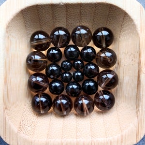 Smoky Quartz Pearls