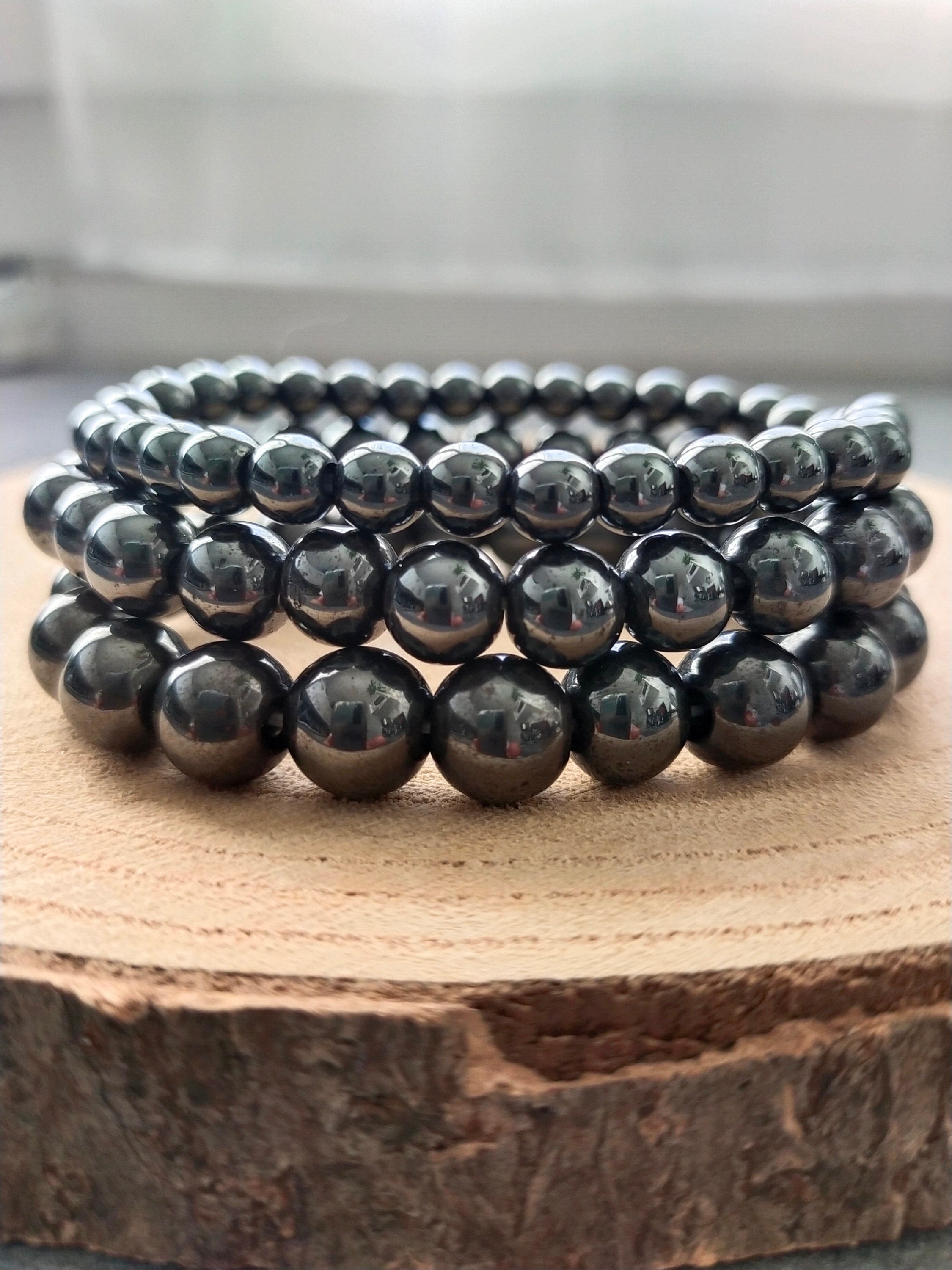 Hottime Fashion Stainless Steel Energy Bracelet with Hematite  (CP-JS-BL-125) - China Hematite Bracelet and Tourmaline Jewelry price |  Made-in-China.com