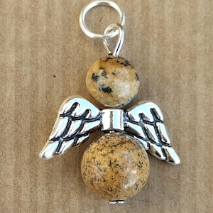 Landscape Jasper Angel Pendant