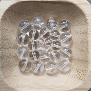 Quartz / Rock crystal beads