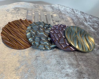 Epoxy Resin Coaster Set of 4