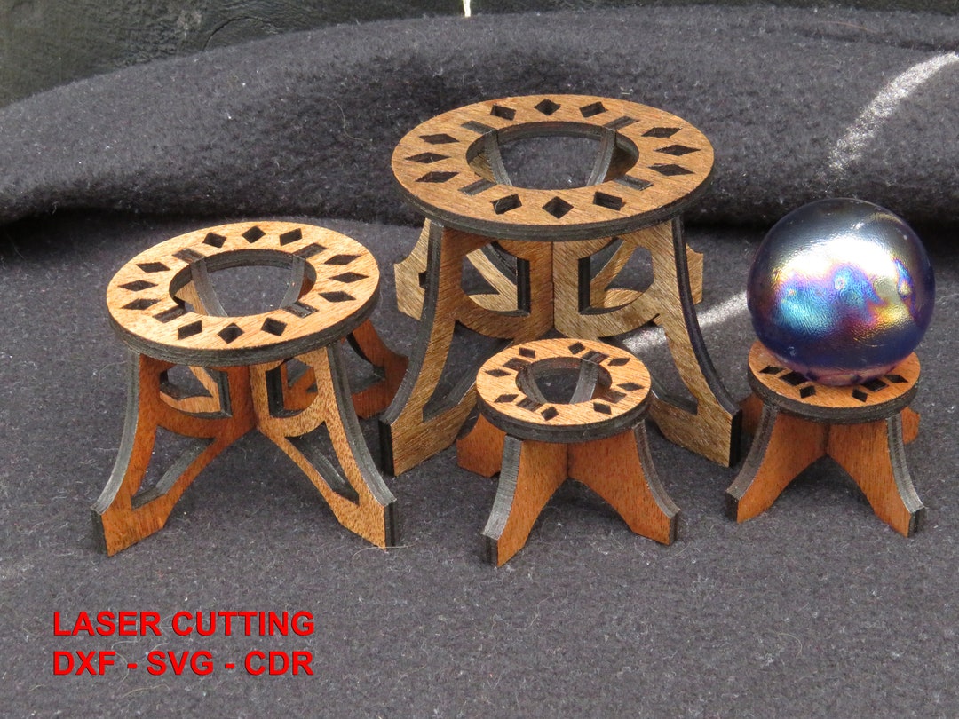 DXF SVG CDR Laser Cutting Files for Crystal Orbs Spheres - Etsy Canada