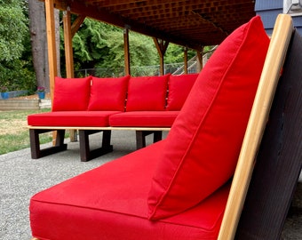 DIY Modern Outdoor Sofa Plans