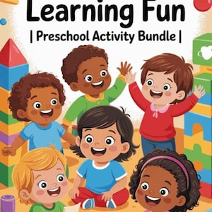 Toddler Learning Fun | Preschool Activity Bundle | Printable Learning ...