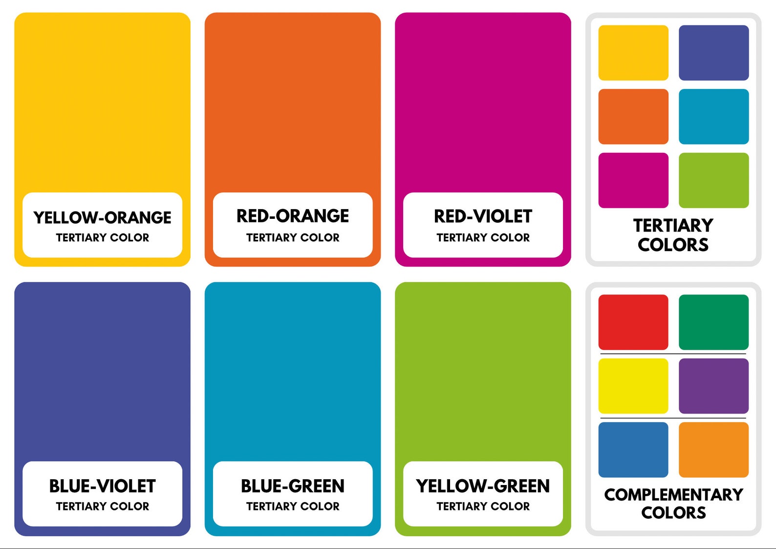 Colour Flash Cards, Color Flash Cards, Colour Posters, Learning Colours