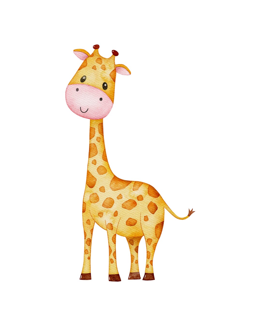 4 PRINTABLE Baby Animal Prints for Nursery Wall Art Decor Safari