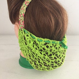 Half Snood Green with Headband