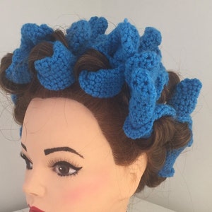 Crochet Sleep in Hair Rollers