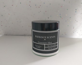 Rosemary& Mint Soy wax candle