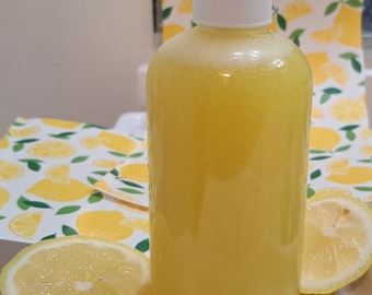 Lemon body wash