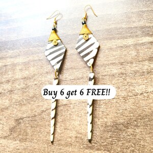 326 Bone Earrings Dangle, Bone Earring Findings, Brass Earrings Bulk, Brass Earrings Bulk, African Earrings Bulk, Earring Set, Gift for Her
