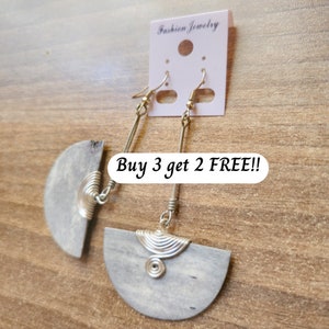 339 Silver Bone Earrings, Brass Earrings Dangle, Brass Earrings Bulk, Ethnic Earrings Bulk, Earring Set, Gift for Her, Earrings For Women