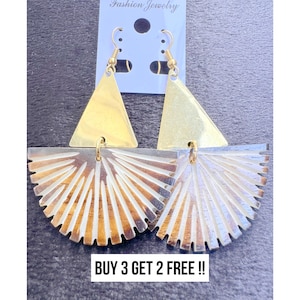 844 Earrings, Ethnic Earrings, Statement Earrings, Bone Earrings Dangle, Boho Jewelry, African Jewelry, Gifts For Her, Earrings For Women.