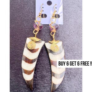 904 Boho Earrings, Ethnic Earrings, Birthday Gift, Jewelry, Earrings for Women, Earring Set, African Jewelry, African Earrings, Grandma Gift