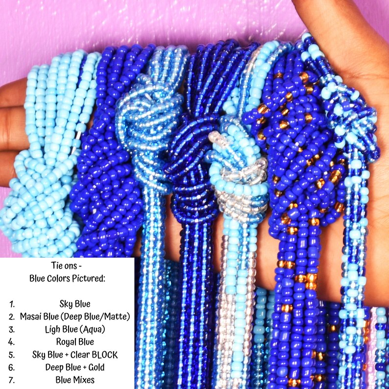 Thread TIE ON Waist Beads Waist Beads Waist Beads for Weight Etsy