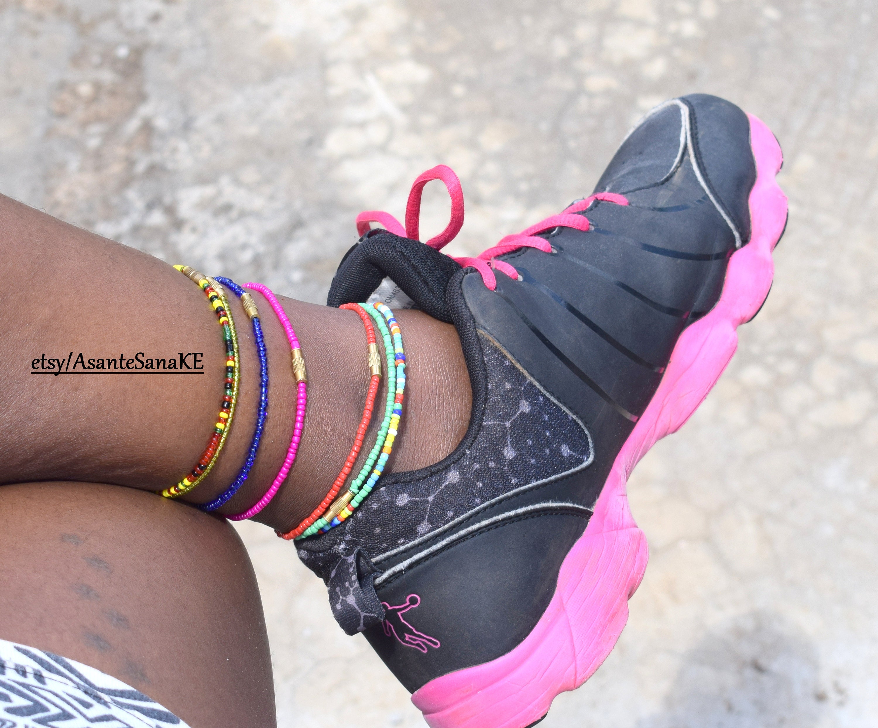 Buy 3 Get 2 Free ANKLETS for Sale Bead Anklets Anklets Set Etsy Sweden
