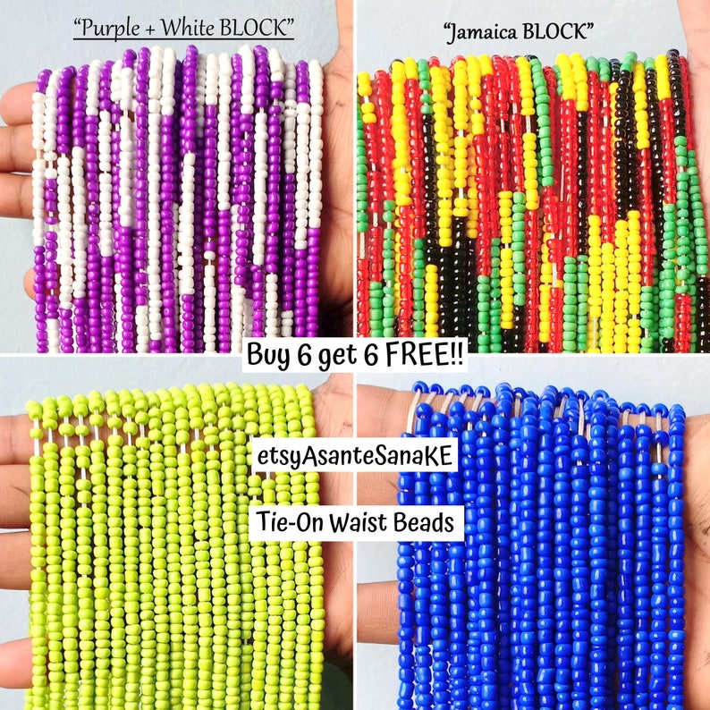 Thread TIE ON Waist Beads Waist Beads Waist Beads for weight Etsy