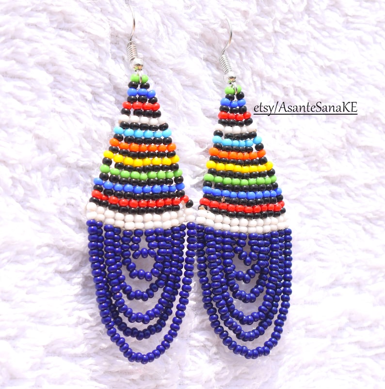 ON SALE Masai Earring Kenya Earring African Jewelry African Etsy