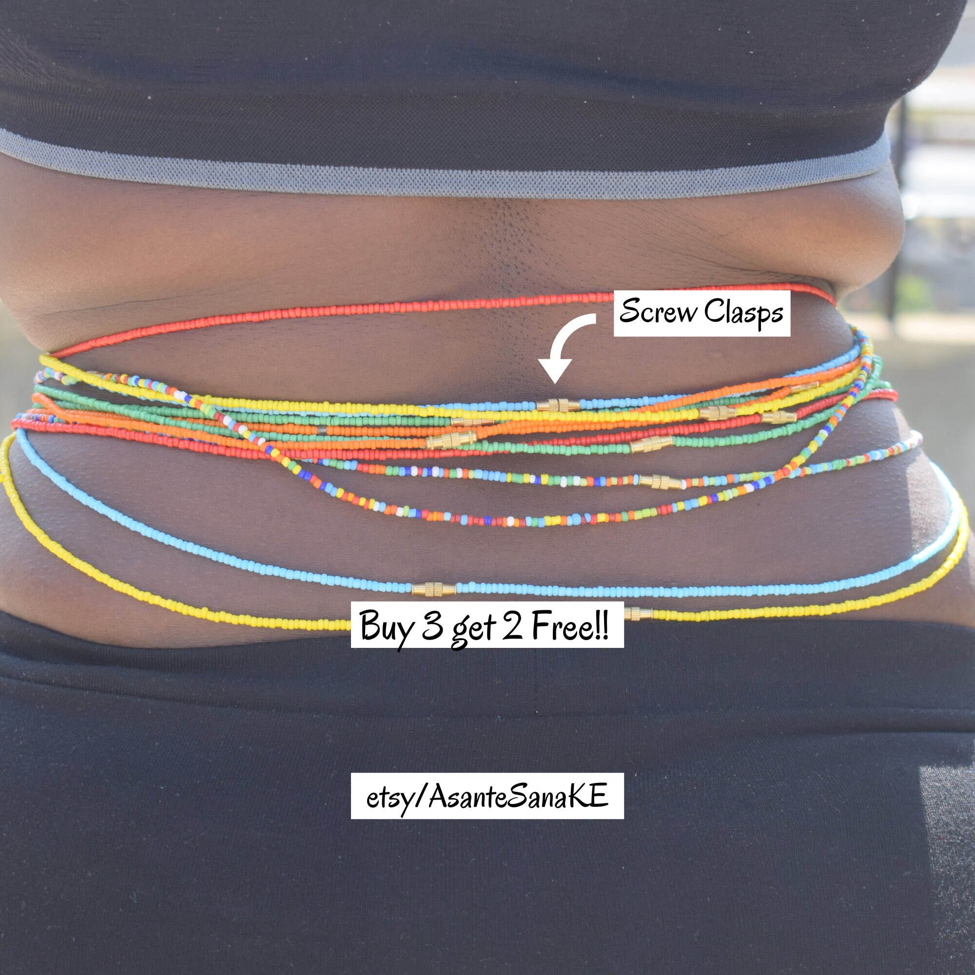 ON SALE STOMACH Beads Waist Beads Waist Beads for weight Etsy