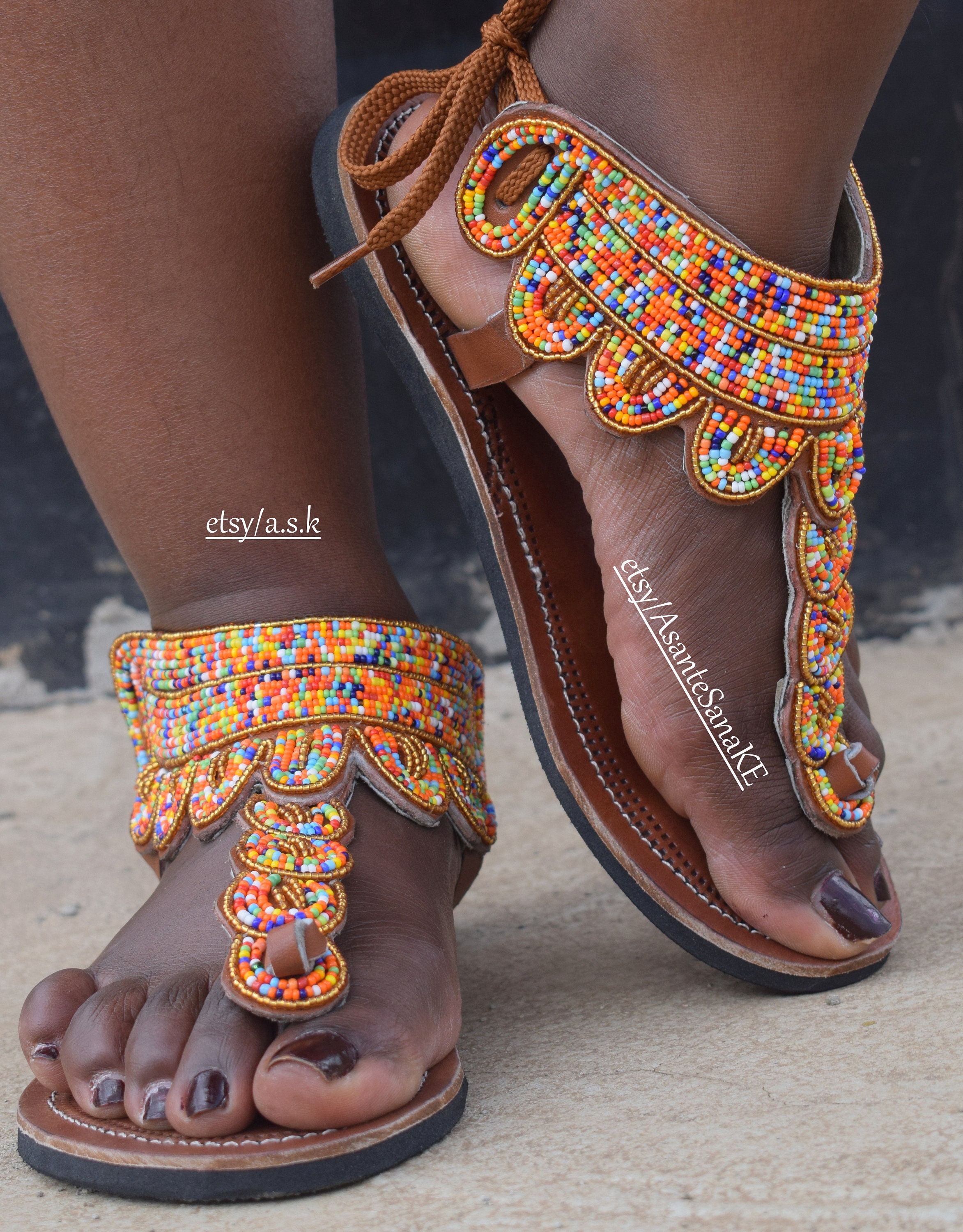Africa Sandal for Woman Africa Shoe African Clothing for - Etsy