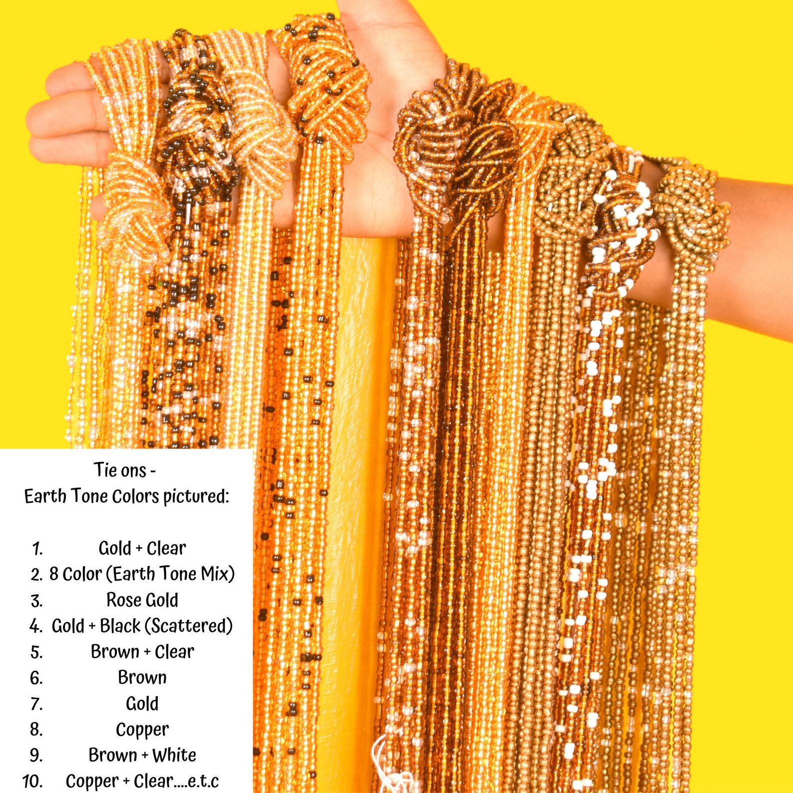 Thread TIE ON Waist Beads Waist Beads Waist Beads for Weight Etsy