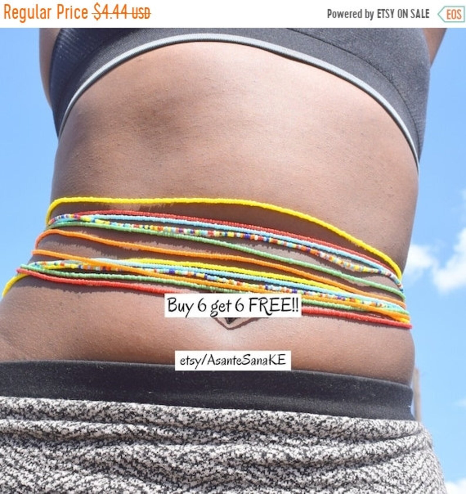 ON SALE WAIST Beads Waist Beads For Weight Loss Belly Beads Etsy