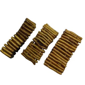 7 inches 5*25mm Stretch Style Natural Gold Stick Shaped Natural Coral Bracelet