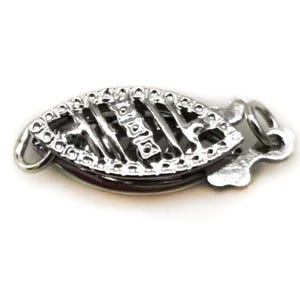 6-12mm 925 Sterling Silver Filigree Jewelry Clasp