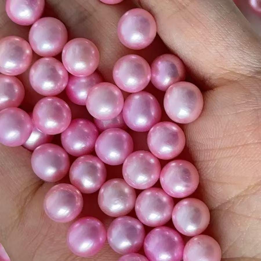 Wholesale 6-8mm AA+ Natural Baby Pink Sea Water Akoya Pearl - Etsy