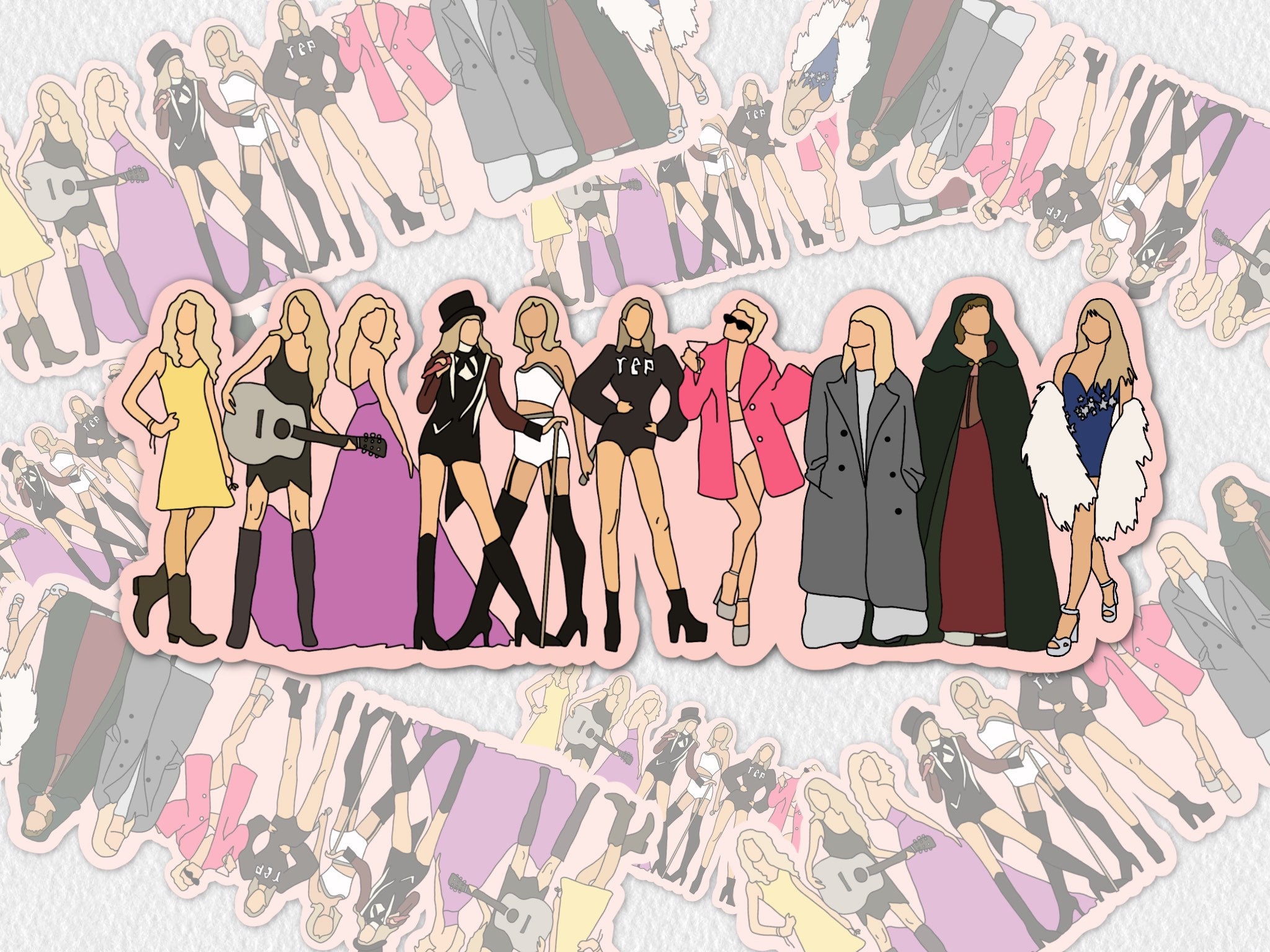 Taylor Swift Eras Sticker