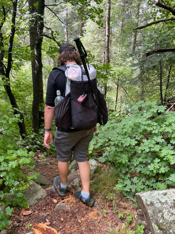 PBD SOOLITE34 38 Frameless Ultralight Hiking Backpack Dyneema 2.92oz Black Etsy UK