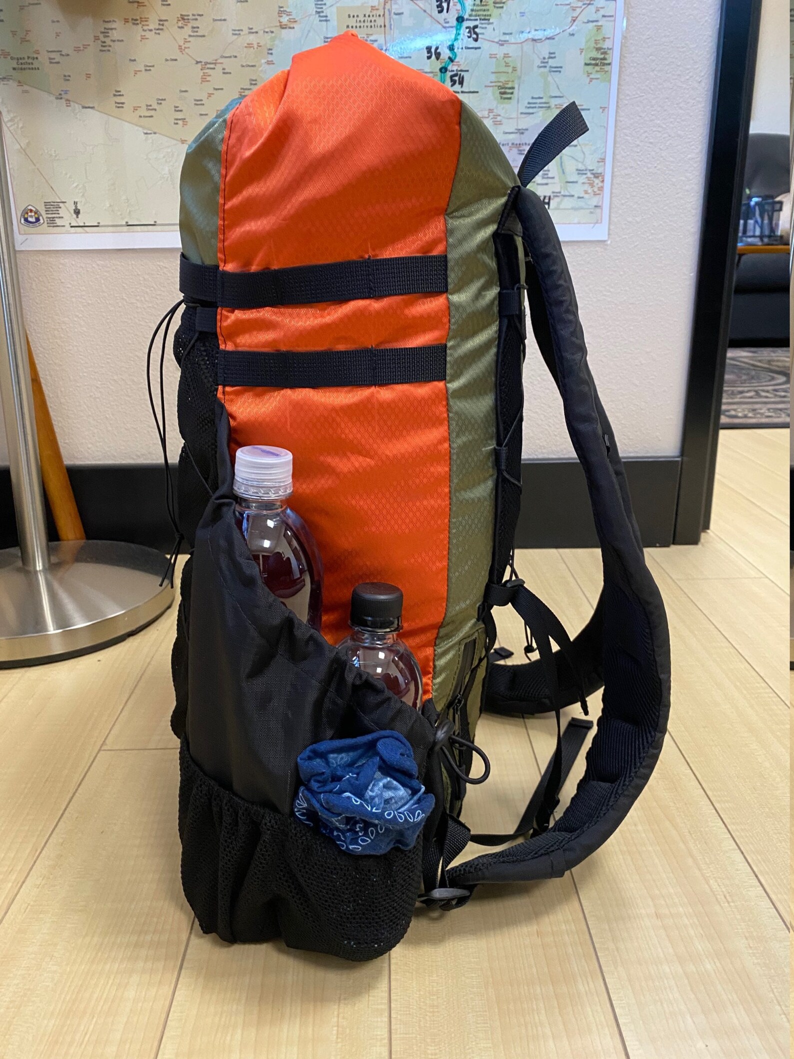 PBD TRAILPACK27 frameless hiking Ultralight Backpack Etsy