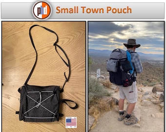 TOWN (small) pouch with strap
