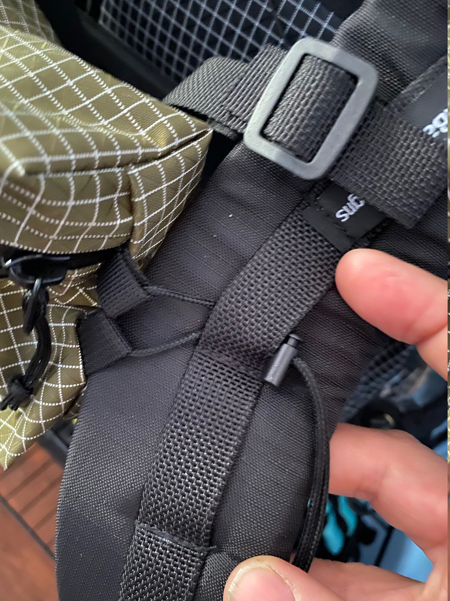 STERNUM Pouch dyneema® & HDPE Gridstop Etsy