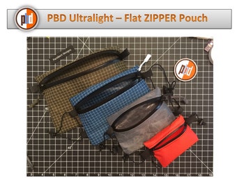 Flat ZIPPER Pouch