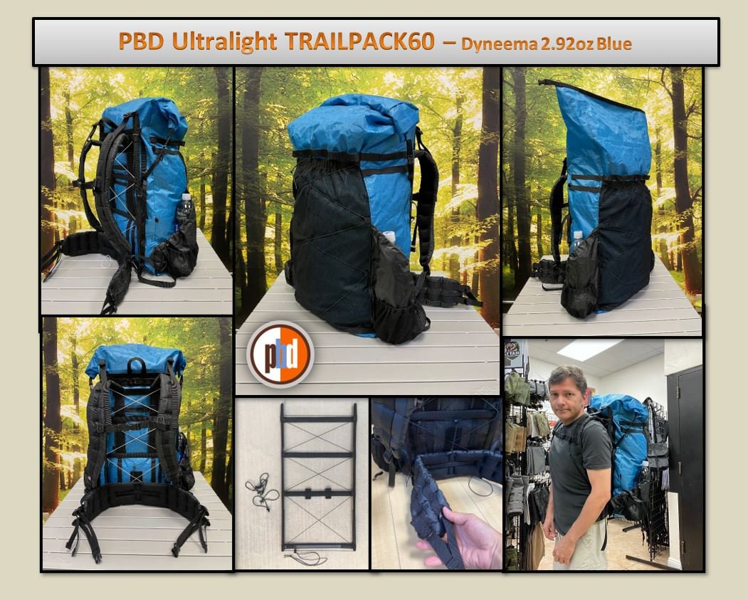 ultralight external frame backpack