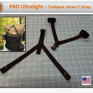 Trailpack Series Y-Strap 3/4&quot; or 1/2&quot;