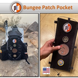 Bungee Patch Pocket
