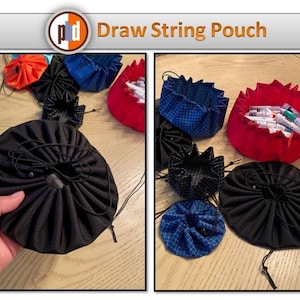 Draw String Pouches (aka Tinder Pouch)