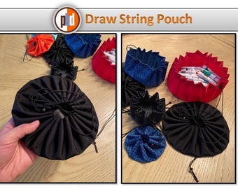 Draw String Pouches (aka Tinder Pouch)