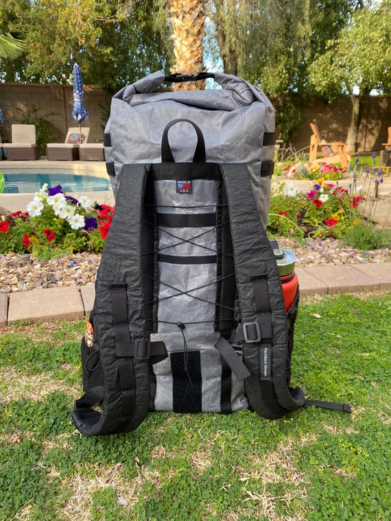 PBD TRAILPACK40 Frameless Hiking Ultralight Backpack DCF dyneema Grey Etsy UK