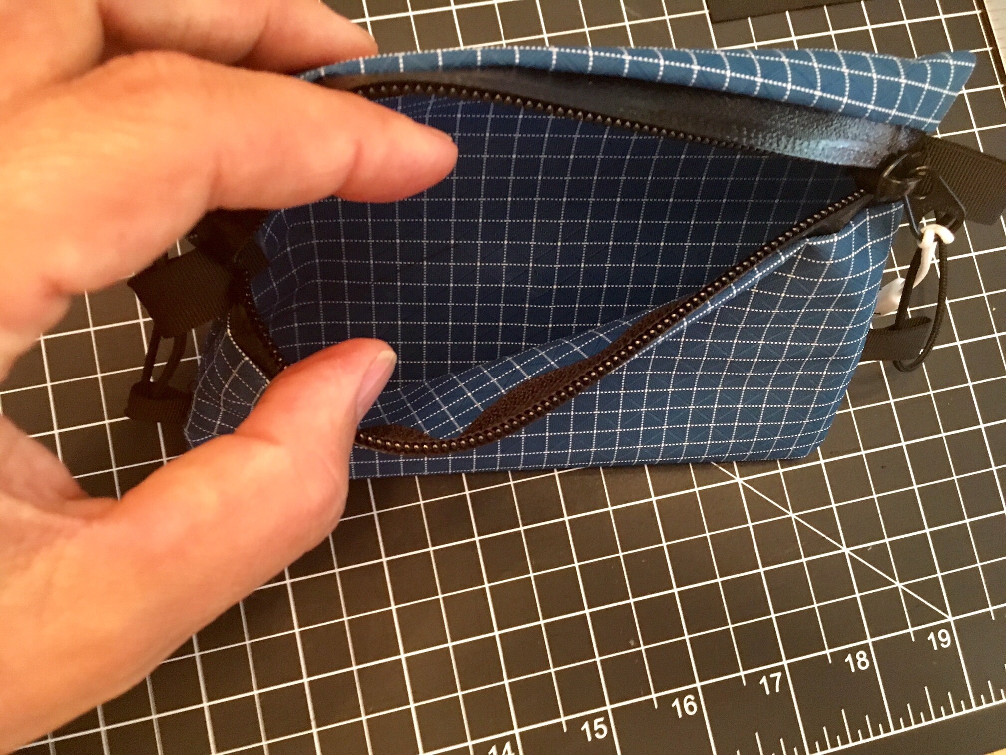 Flat ZIPPER Pouch Etsy