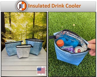 Insulated Lunch / Drink Cooler Pouch - DCF (Dyneema®)