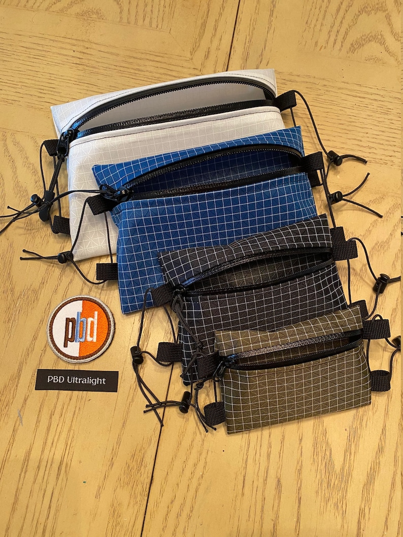 PBD Ultralight Flat ZIPPER Pouch Etsy