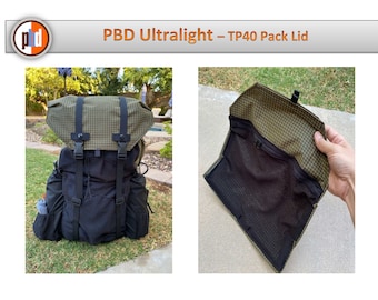 TRAILPACK Detachable Pack Lid Cover