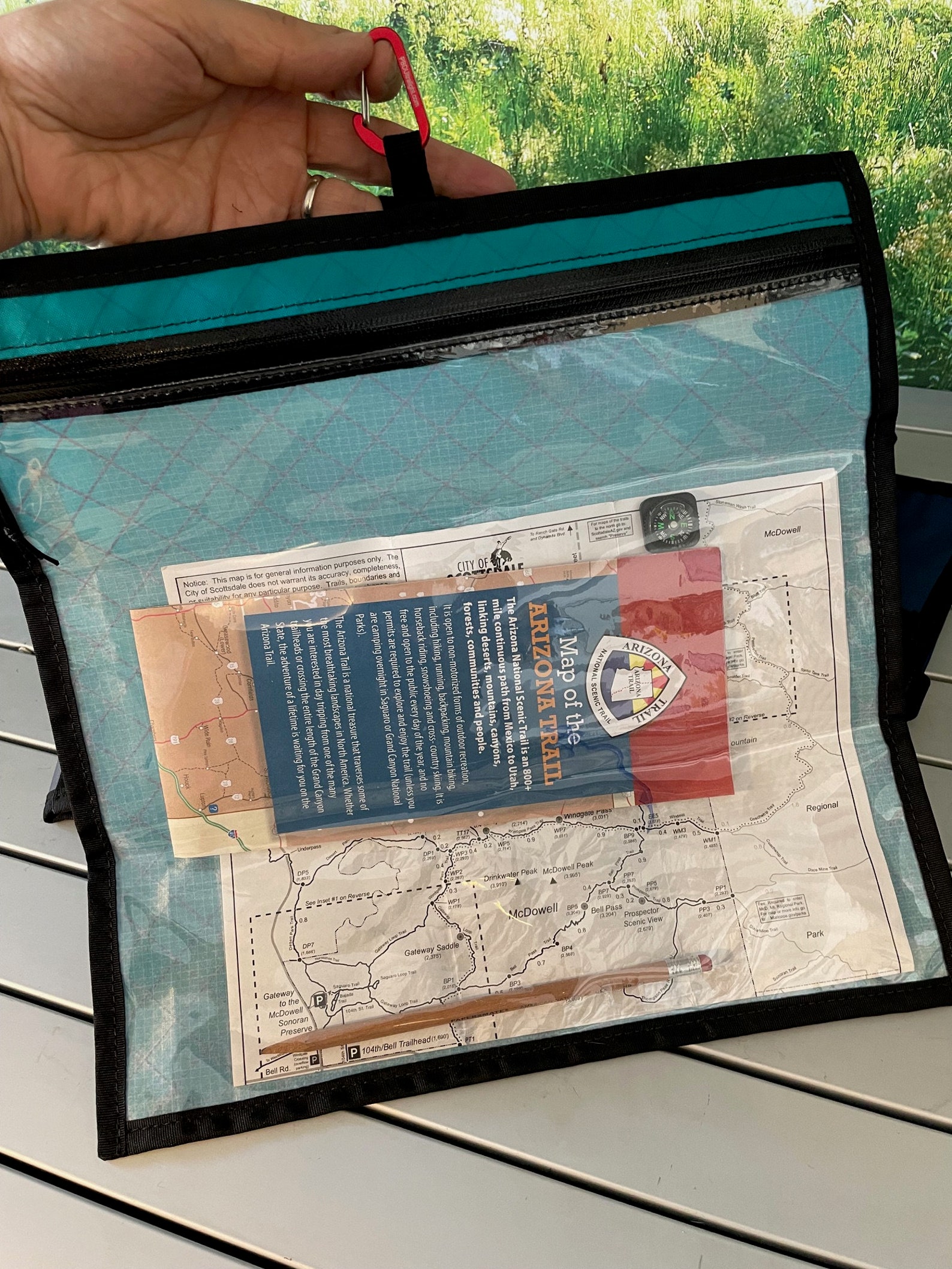 Backpackers Map / Document Roll (ECOPAK®) - Etsy